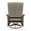 Chaise berçante pivotante en polymère St. Catherine-98360012-98360022