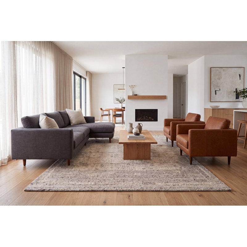 Crosland 12800-800 TAUPE, Rectangle 9 pi x 12 pi