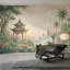 Papier peint amovible paysage asiatique Pavillon de la Pagode-1302430006-1302429962