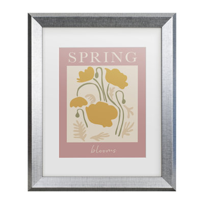 «Grace», art numérique encadré «Springblooms Ratioiso Matted»