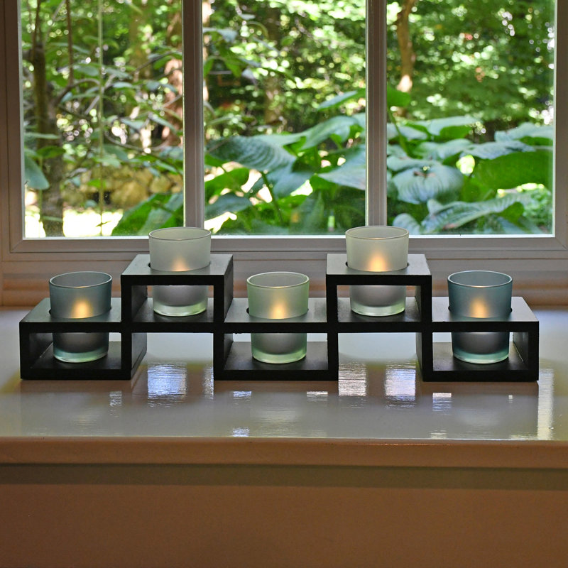 5 Piece Tabletop Votive Holder Set