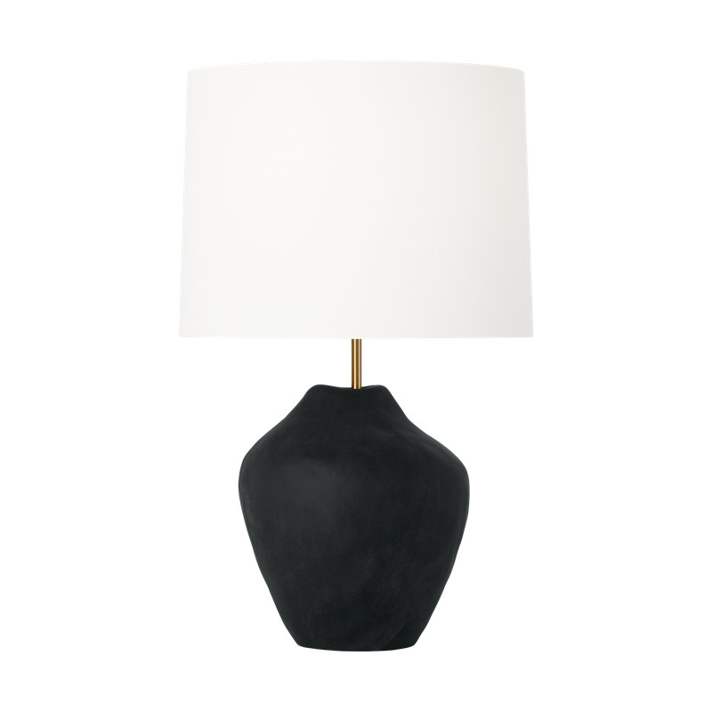 Cadley Table Lamp, Rough Black