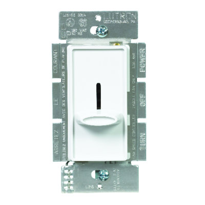 Commande murale de ventilateur de plafond coulissante à l’arrêt
