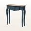 Console Sylvan classique avec finition épinette, brun / bleu H 31,33 po x l 29,23 po x P 9,7 po