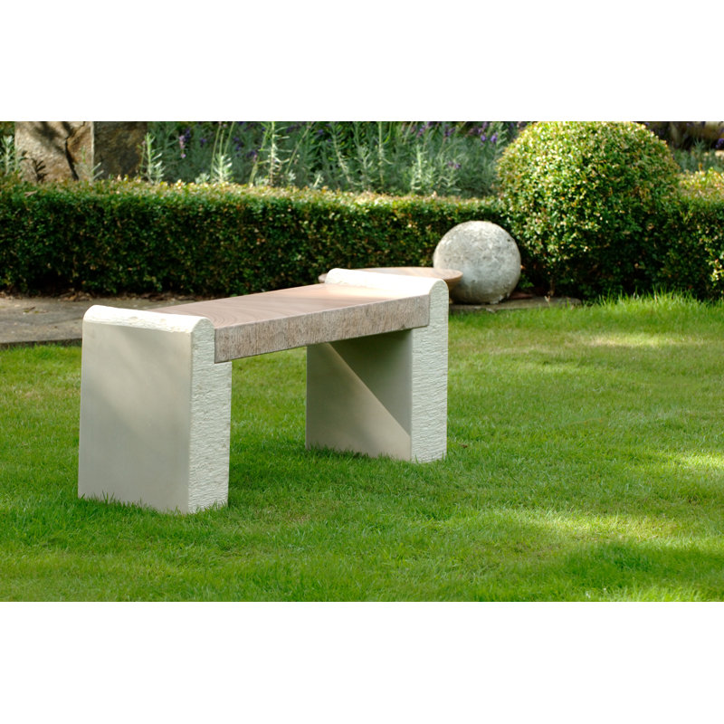 Loowit Concrete Outdoor Bench