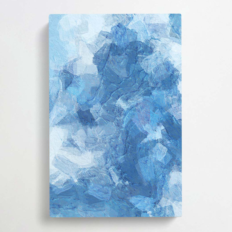 Burst Bubble in Abstract - Wrapped Canvas, 50cm H x 35cm W x 3cm D