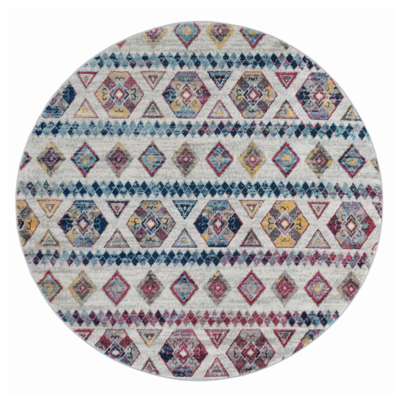 Tapis tissé à la machine 6 pi