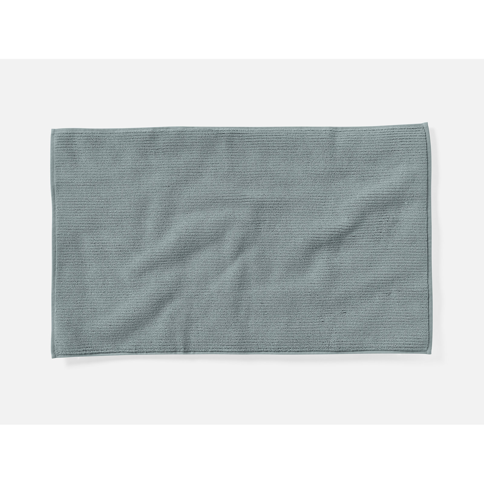 Temescal Organic 100% Organic Cotton Bath Mat, Lagoon
