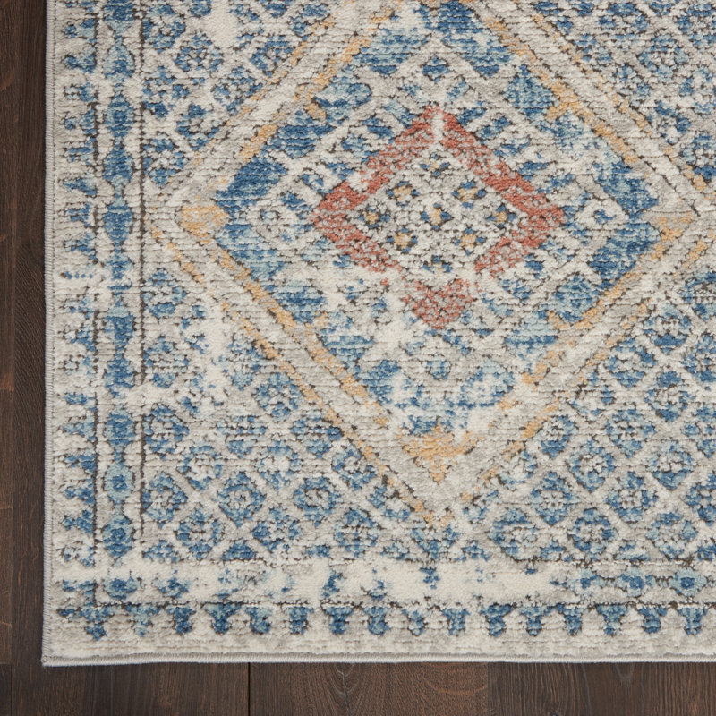 Geometric Indoor Rug, Rectangle 3' x 5'