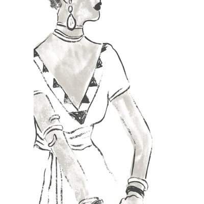 Fashion Plate Power III by June Erica Vess - Painting