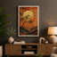 Moonlit Reflection Tree Minimalist - Wrapped Canvas-1309559919-1309559921