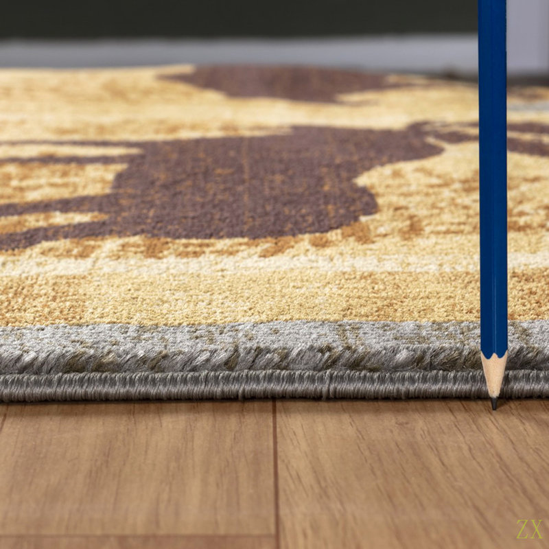 Nature's Nest7 Ft. 10 In. X 10 Ft. 3 In. Lodge Area Rug, Rectangle 7'10" x 10'3"