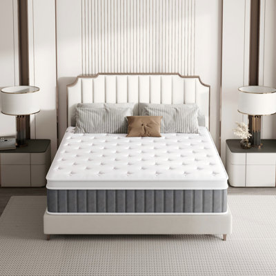 Chaudri 30cm Medium Gel Memory Foam Pocket Sprung 2000 Mattress