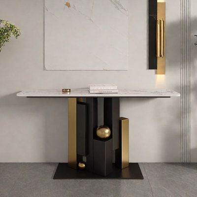 Console de hall d'entrée de style luxueux