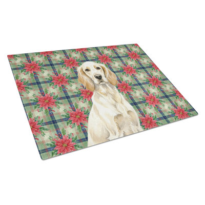 Planche à découper en verre Lemon Belton English Setter