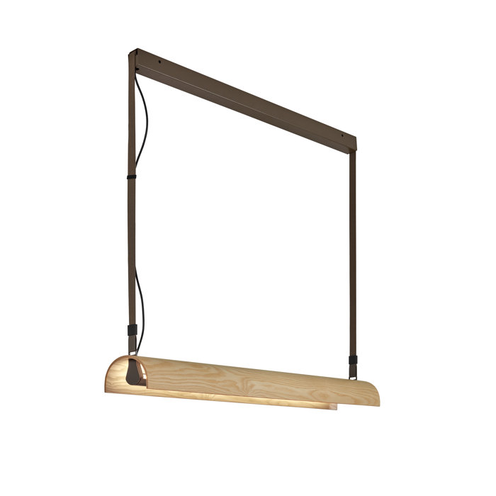 Bover Aluet - S/100 LED Dimmable Pendant - Direct/Indirect Light - 0 ...