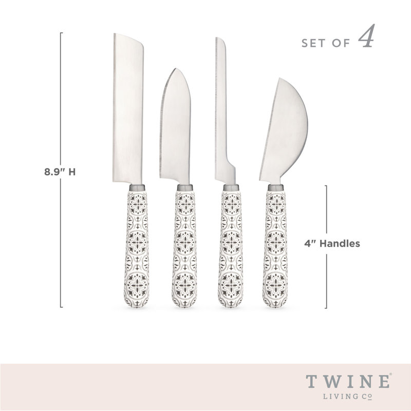 Tiles Cheese Knife Set