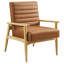 Fauteuil d'appoint en cuir Jensen -101174290-101174292