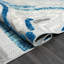 Tapis en polypropylène gris / bleu Cleva-1200939933