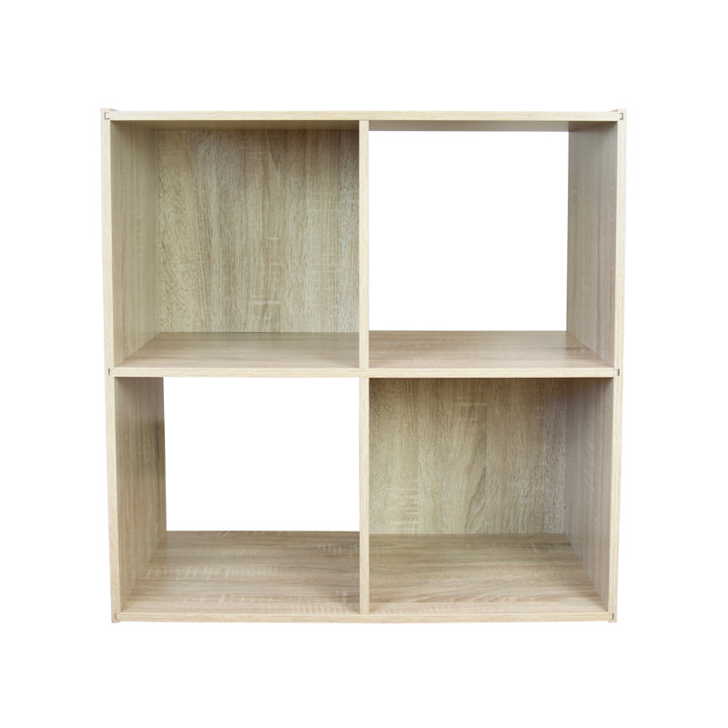 Bookcase, (4 Shelves) 27.5” H x 27.5” W x 15.5”D
