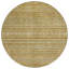 Tapis rond rond 8 pi vert artichaut
