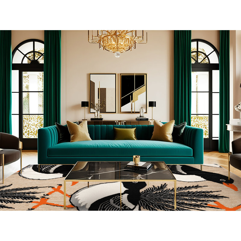  Tapis lavable oriental, Rectangulaire 3 pi x 5 pi