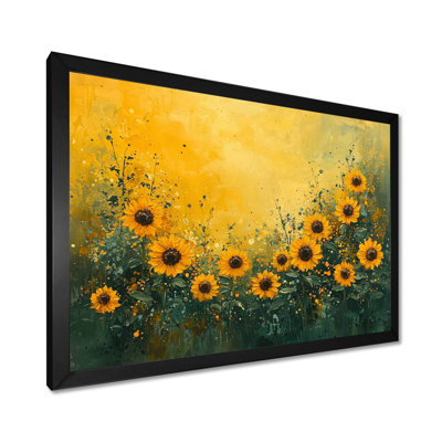 Dreana Country Side Sunflower Golden Glow I - Sunflowers Wall Art