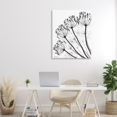 Toile florale avec pissenlits, par Albert Koetsier