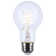6 Watt LED - Reminiscent- Flex Grey Coil Filament - A19 - Medium Base - 2700K CCT - Clear - 120 Volt