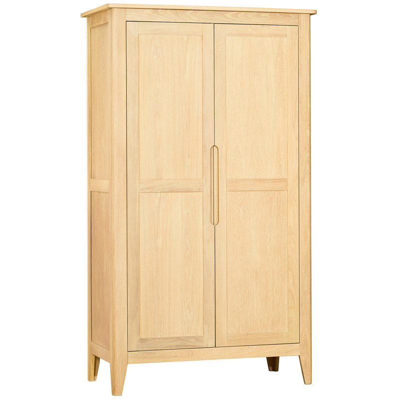 Sular 2 Door Solid Wood Wardrobe