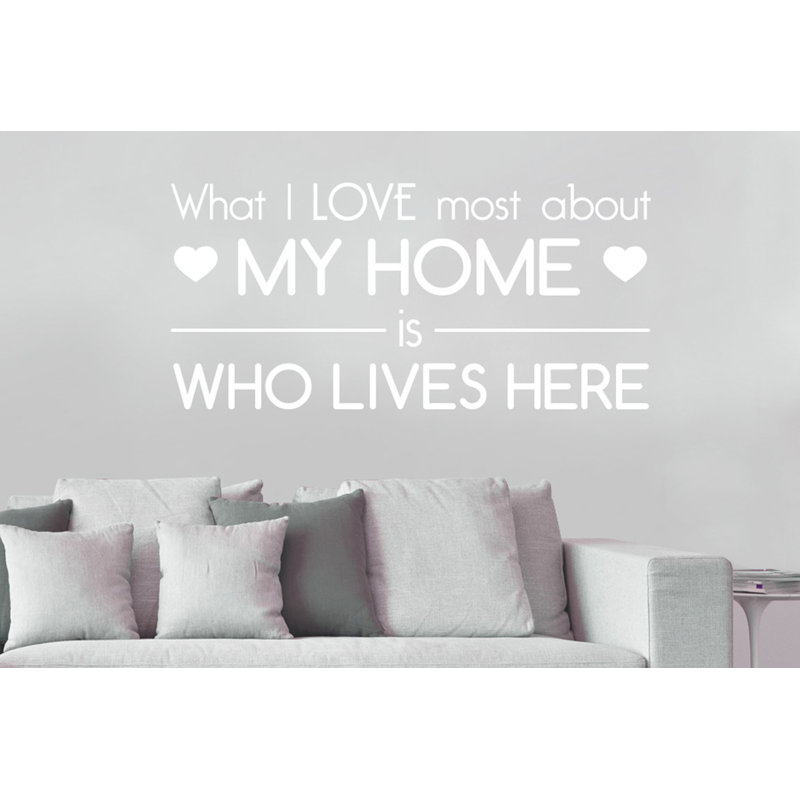 Wall Decal, Medium, White