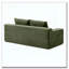 Canapé-lit pliant convertible 2 en 1, causeuse en mousse viscoélastique avec nuage-30809877