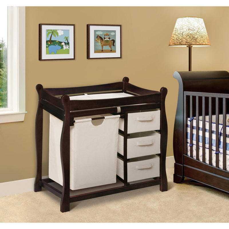 Changing Table with Pad, Espresso
