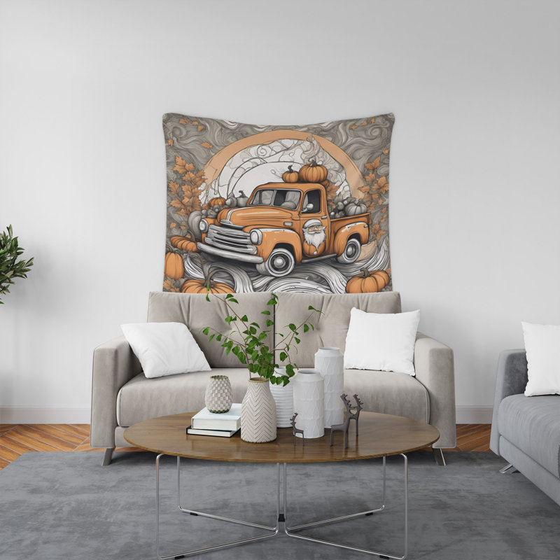 Tapisserie murale, H 60 po x l 51 po
