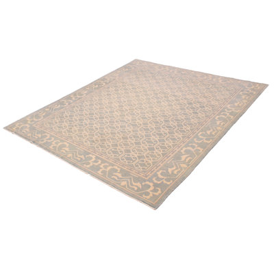 Tapis unique en laine noué à la main 8 pi 5 po x 10 pi 6 po nouvel âge Adeola