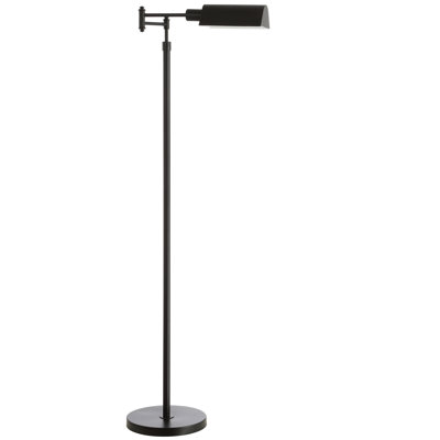 Dunlevy 65'' Black Task Floor Lamp
