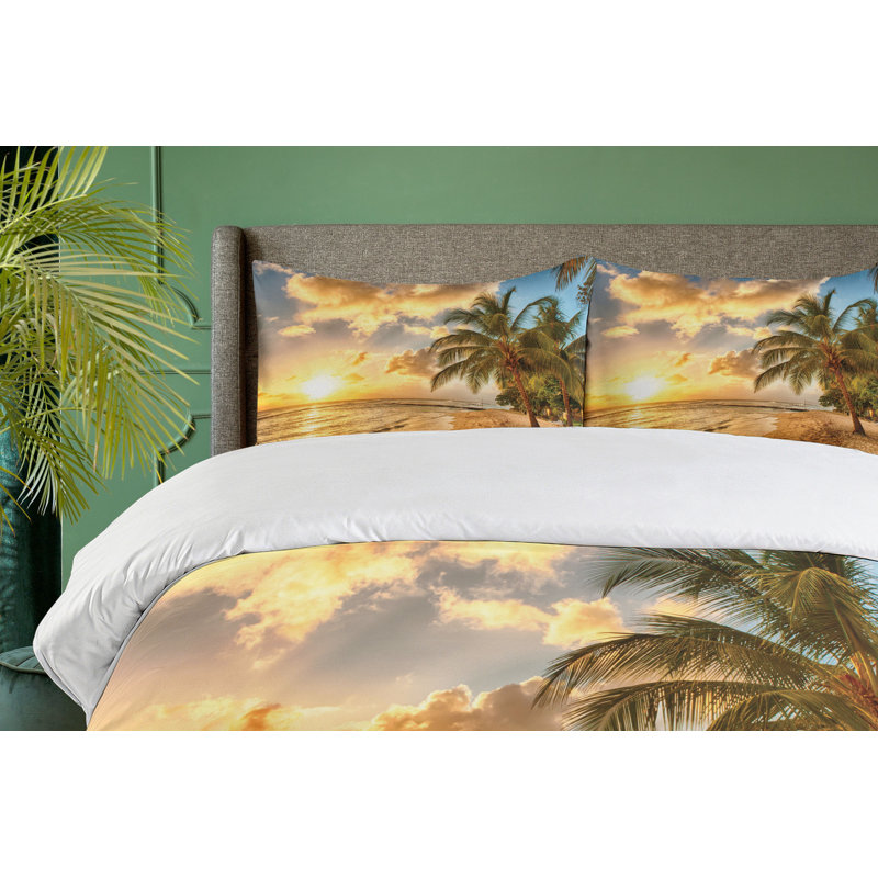 Scenery Modern & Contemporary Polyester Duvet Cover, King