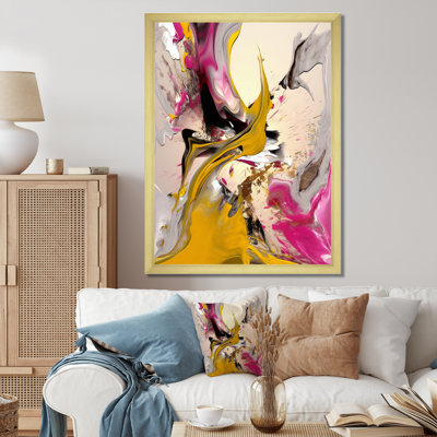 «Restless Adagio of Soul Abstract Expressionism», reproduction sur toile