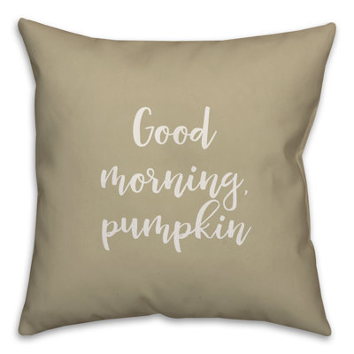  Coussin Good Morning