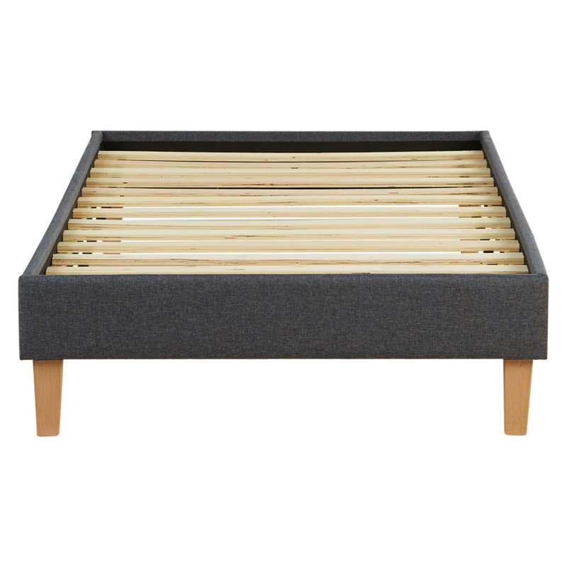 Dayna Upholstered Platform Bed, 90 x 200 cm