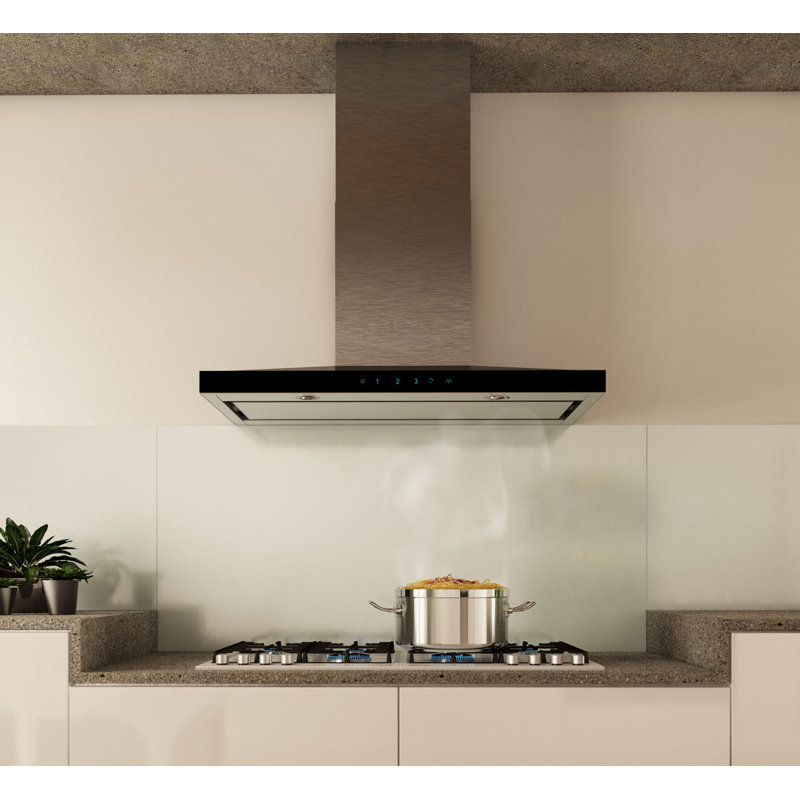 Hotte murale à conduit 36" 600 cfm Lugano