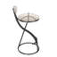 Tabourets de bar modernes à rayures, de 2 pour îlot de cuisine, légers, avec patins, base de 16,89 po, assemblage rapide en 12 minutes à l'intérieur, comptoir en mousse souple, structure en métal robuste,-121075737