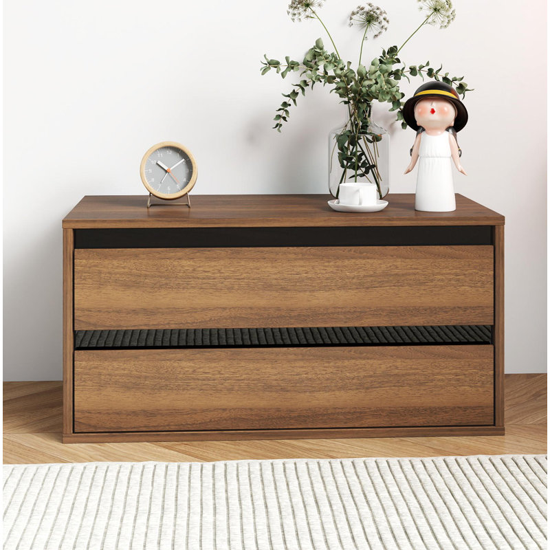 2-Drawer Chest For Bedroom, 28" W