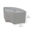 Repose-pieds rembourré Pro Series de 18 po de hauteur Pro Series-101545345