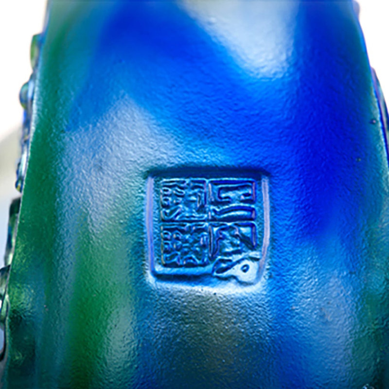 Vessel, Chinese Ding, a Majestic Duo Sculpture