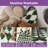 Modern Green/White Checkered Machine-Washable Shag Area Rug-376080385-376080387