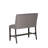 Barneveld Theartis Gray Upholstered Counter Bench