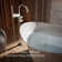 Components Floor-Mount Bath Filler Trim With Lever Handles And Handshower