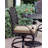 Frazee Metal Outdoor Stool with Cushion-2011711371-2011711380