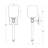 Crystal Tail Sconce